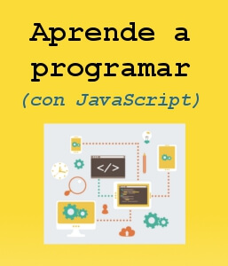 Poster curso Aprender a Programar con JavaScript