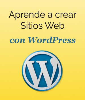 Cartel curso WordPress