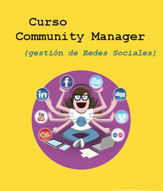 Poster curso Community Manager